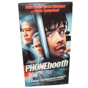 PHONEBOOTH vintage VHS Colin Farrell Forest Whitaker Kiefer Sutherland